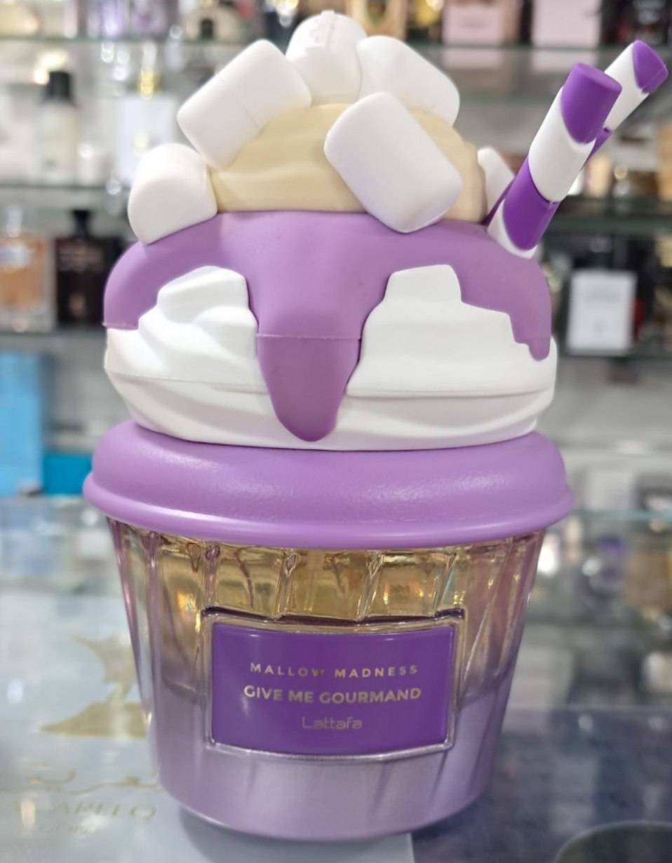 عطر یونیسکس لطافه مدل Mallow Madness (سری Give Me Gourmand) حجم ۷۵ میلیلیتر