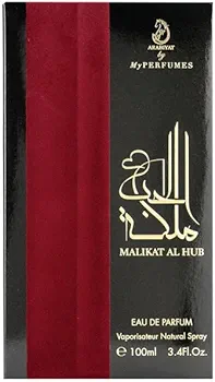 ادوپرفیوم عربیات مدل Malikat Al Hub (قرمز) حجم ۱۰۰ میلی لیتر