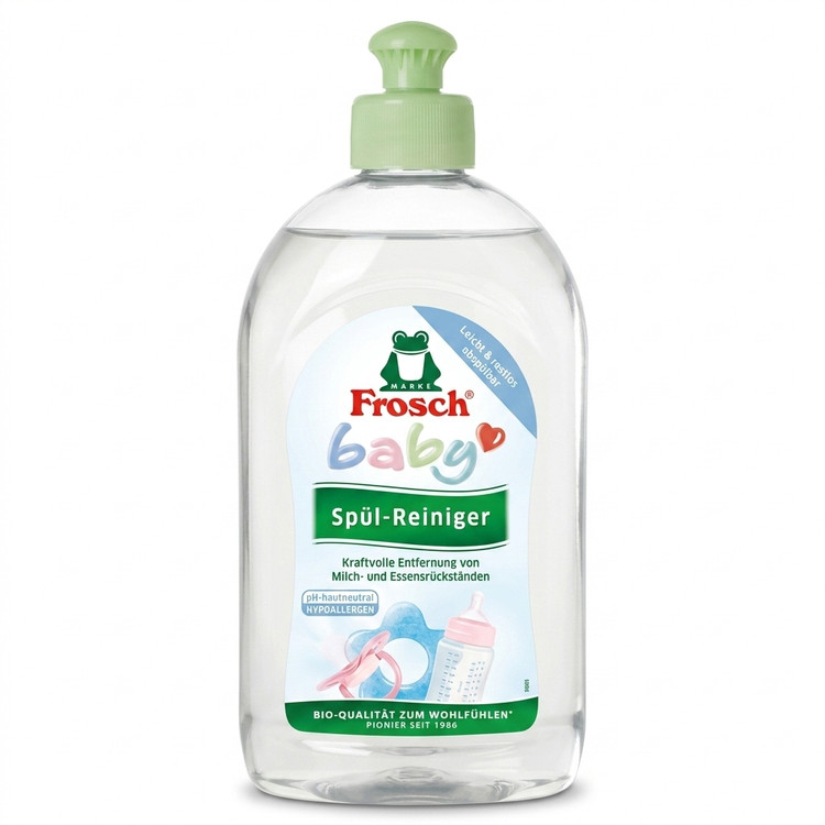 مایع استریل و شوینده ظروف نوزاد فراش (Frosch) مدل Baby Spül-Reiniger مایع شوینده تخصصی "فرا