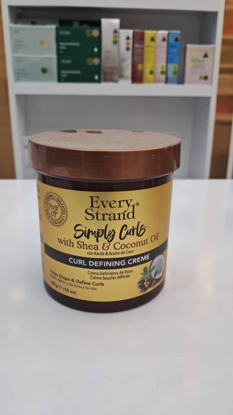 کرم حالتدهنده و تعریفکننده موی فر اوری استرند (Every Strand) مدل Simply Curls (حجم ۴۲۵ گرم / ۱۵ اونس)