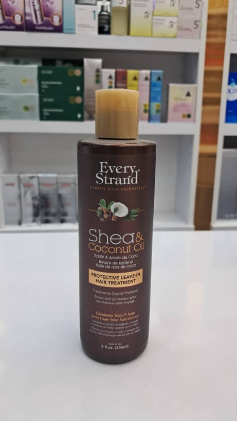 تریتمنت (درمانکننده) و محافظ موی بدون نیاز به آبکشی اوری استرند (Every Strand) مدل Shea & Coconut Oil (حجم ۲۳۶ میلیلیتر)