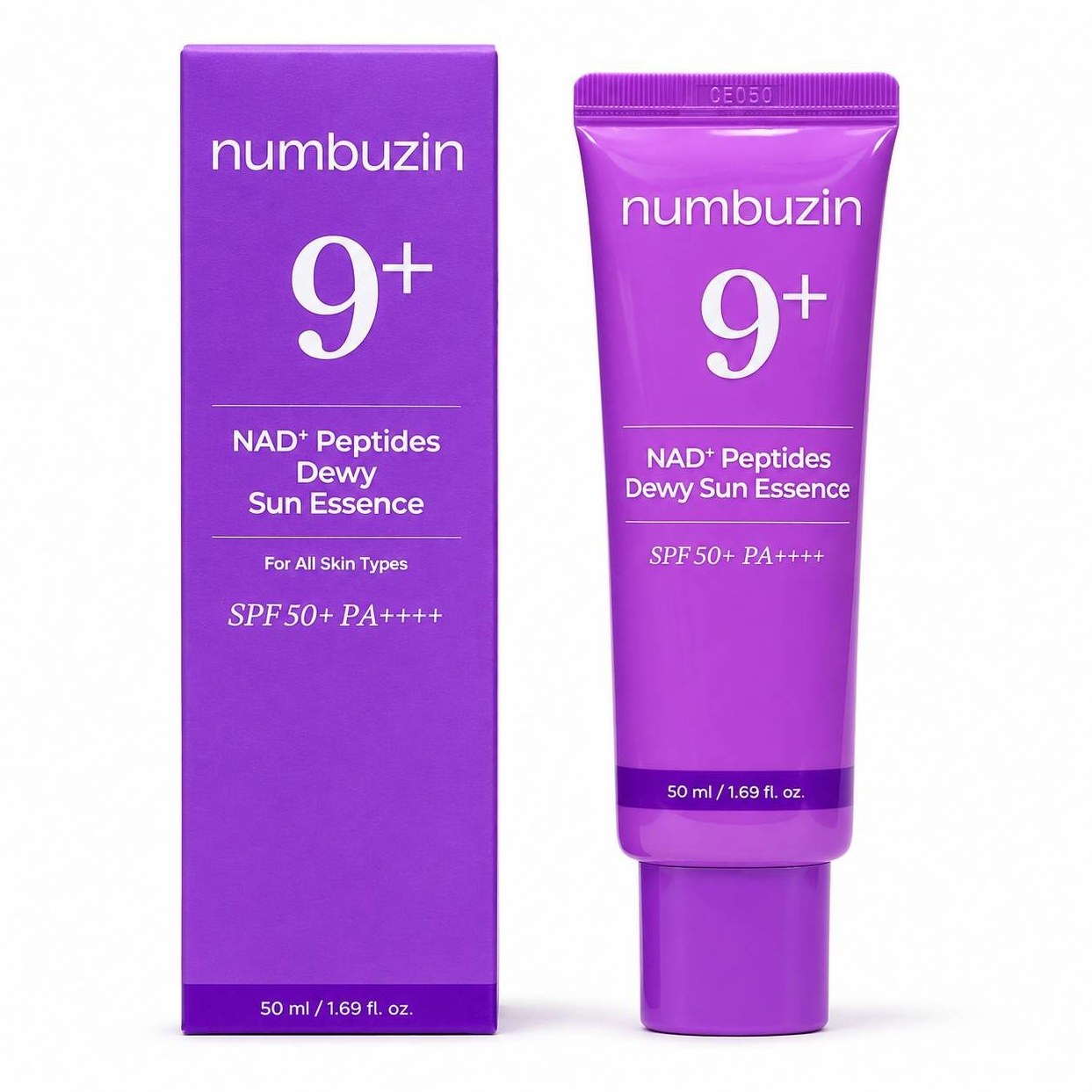 ضد آفتاب و جوانساز نامبوزین (اورجینال)(numbuzin) مدل No. 9+ NAD+ Peptides - با SPF 50+ PA++++ حجم ۵۰ میل 