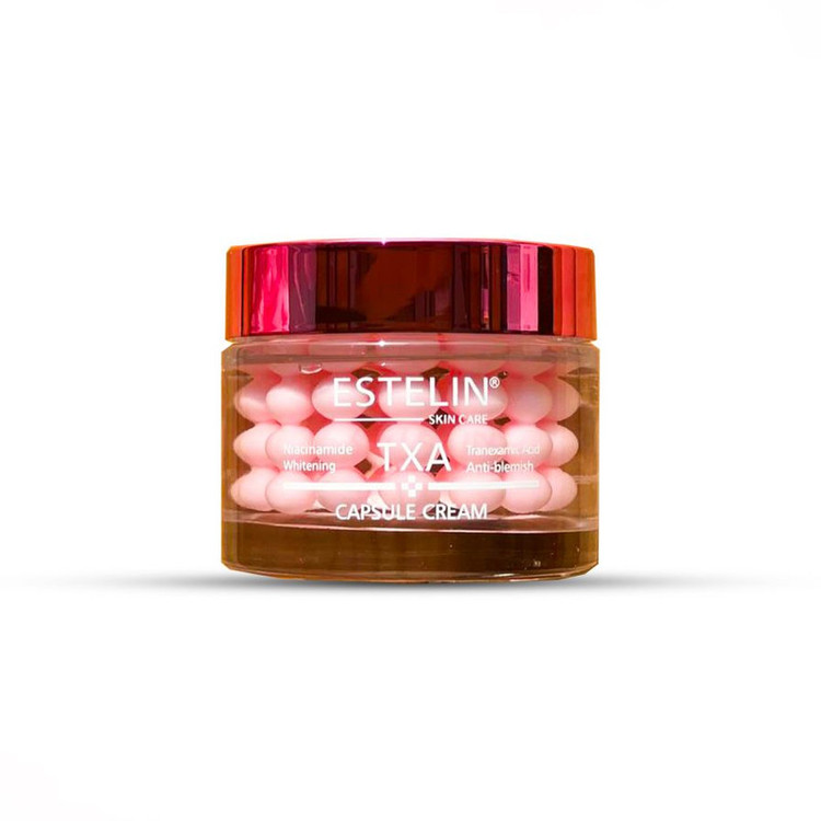 کرم کپسولی ضد لک و روشنکننده استلین (ESTELIN Niacinamide TXA Capsule Cream) 