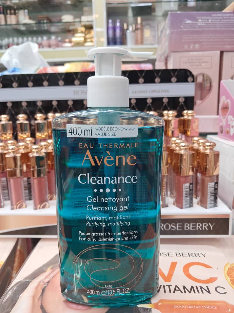 ژل شوینده پوست چرب و مستعد جوش کلینانس اون (Avène Cleanance Cleansing Gel) حجم ۴۰۰ میلیلیتر 