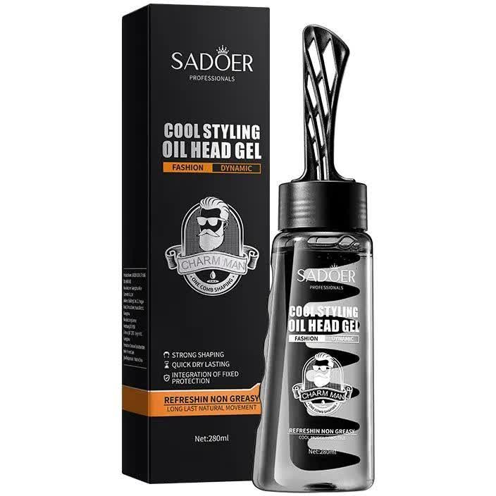 ژل مو شانهدار مردانه سادور مدل Cool Styling حجم 280 میلی لیتر