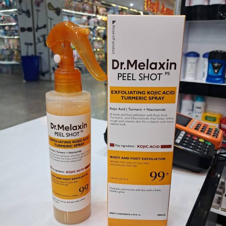 اسپری لایهبردار بدن و پا دکتر ملاکسین (Dr.Melaxin Peel Shot PS)(اورجینال)