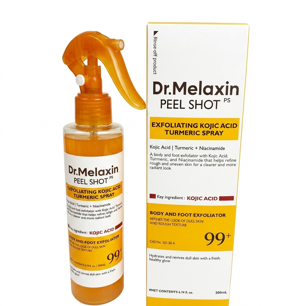 اسپری لایهبردار بدن و پا دکتر ملاکسین (Dr.Melaxin Peel Shot PS)(اورجینال)