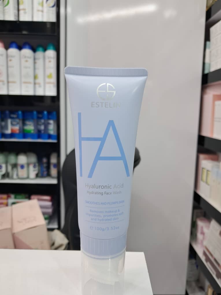 فیسواش (ژل شستشو) هیالورونیک اسید استلین (Estelin Hyaluronic Acid Hydrating Face Wash) حجم ۱۰۰ میلیلیتر