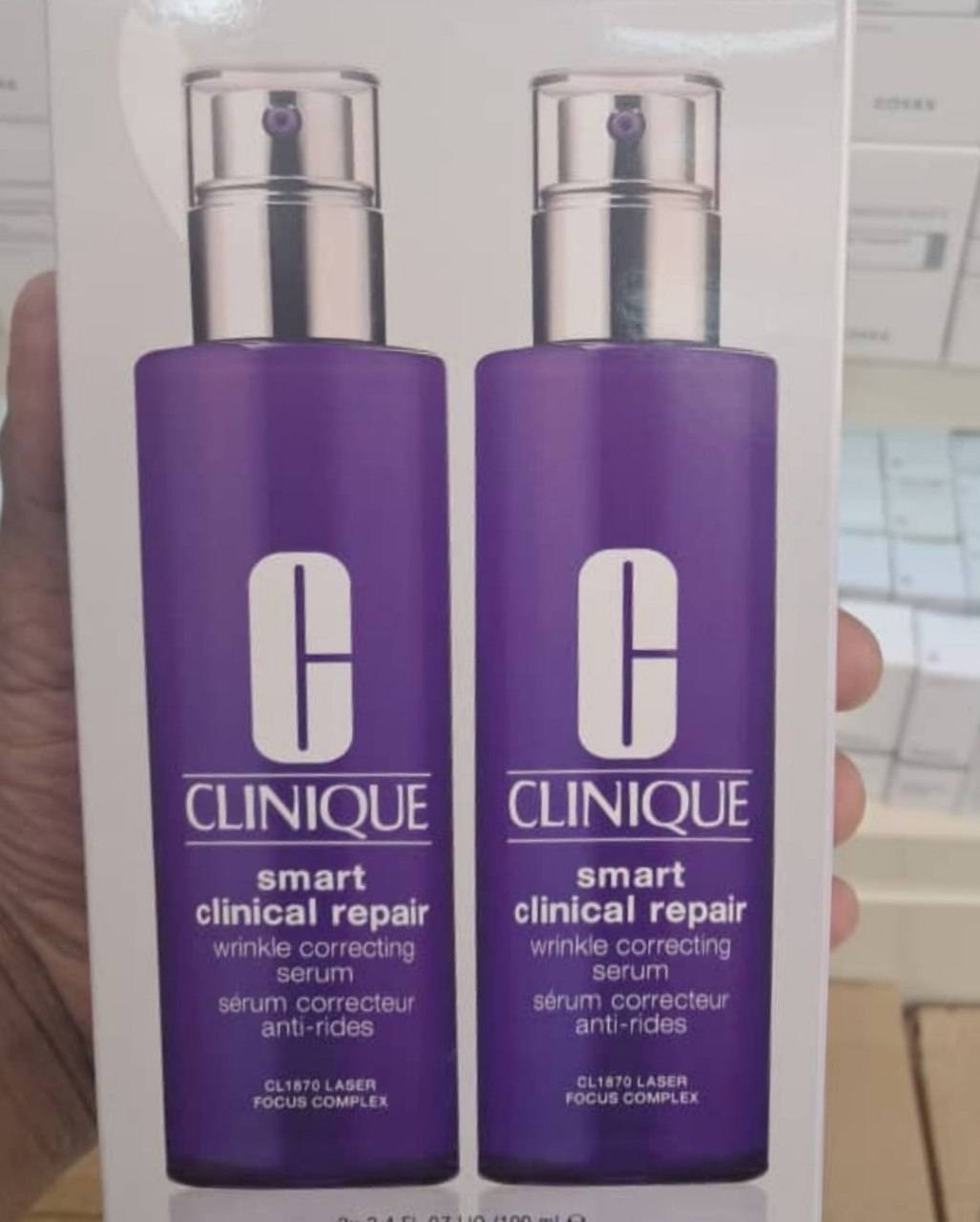 سرم ضدچروک و جوانساز کلینیک (Clinique Smart Clinical Repair Wrinkle Correcting Serum)(اورجینال)