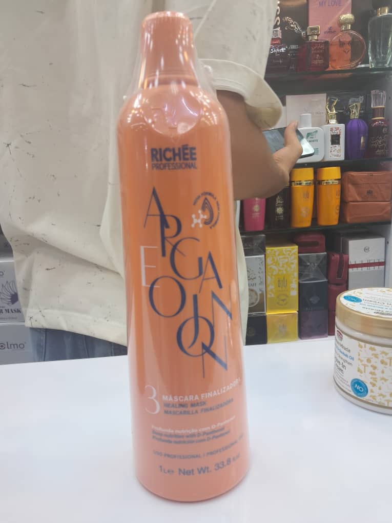 شامپو پاککننده عمیق (قبل از کراتین) ریچی - مدل آرگان و اویون (Richée Professional Argan e Ojon Step 1)
