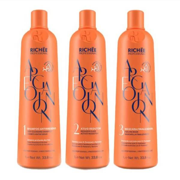 پکیج کامل کراتین ریچی آرگان و اویون (Richée Professional Argan e Ojon Full Set) 