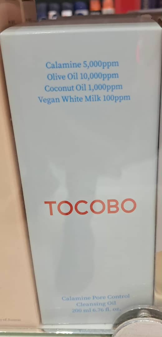 روغن شستشوی منافذ کالامین توکوبو (TOCOBO Calamine Pore Control Cleansing Oil) 