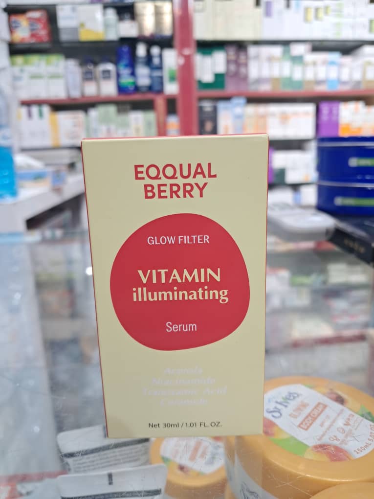 سرم روشنکننده و درخشانکننده ویتامین اکوال بری (EQQUALBERRY Glow Filter Vitamin Illuminating Serum) – حجم ۳۰ میلیلیتر(اورجینال)