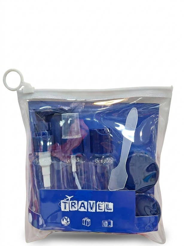 ست ظروف مسافرتی ۷ تکه مخصوص محصولات آرایشی و بهداشتی (Travel Bottle Set) 