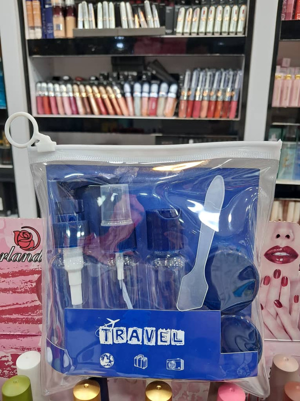 ست ظروف مسافرتی ۷ تکه مخصوص محصولات آرایشی و بهداشتی (Travel Bottle Set) 