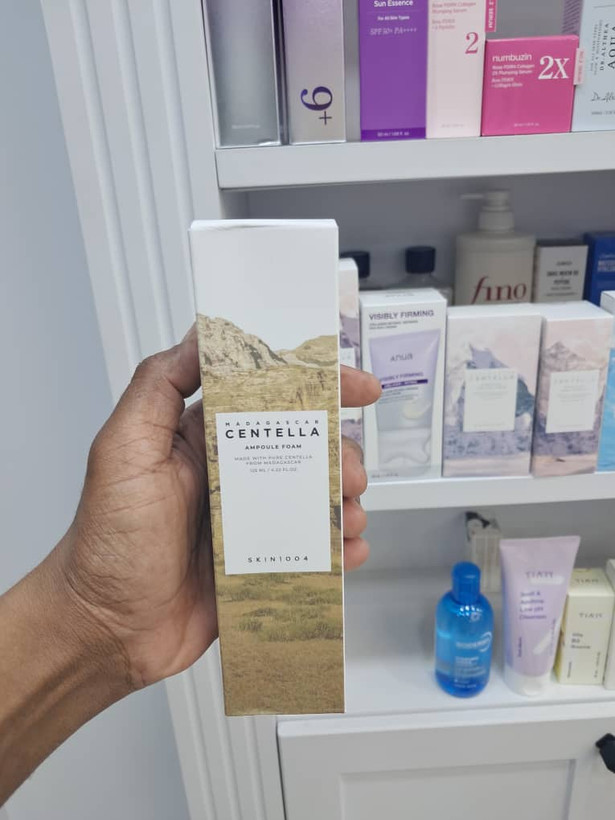 فوم شستشوی صورت ماداگاسکار سنتلا اسکین ۱۰۰۴ (SKIN1004 Madagascar Centella Ampoule Foam) 