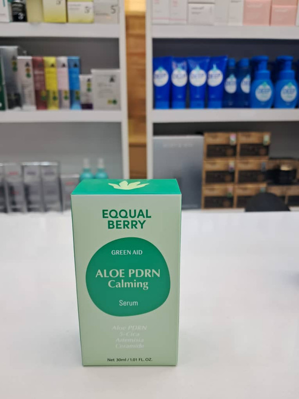 سرم آرامبخش و ترمیمکننده اِکوالبری مدل Aloe PDRN Calming (سری Green Aid) (اورجینال)