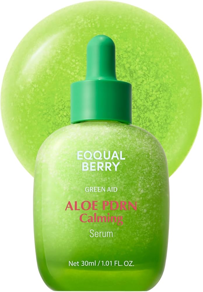سرم آرام‌بخش و ترمیم‌کننده اِکوال‌بری مدل Aloe PDRN Calming (سری Green Aid) ‌(اورجینال)