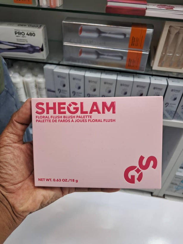 پالت رژگونه ۶ رنگ شیگلم مدل Floral Flush پودری زنانه چند رنگ