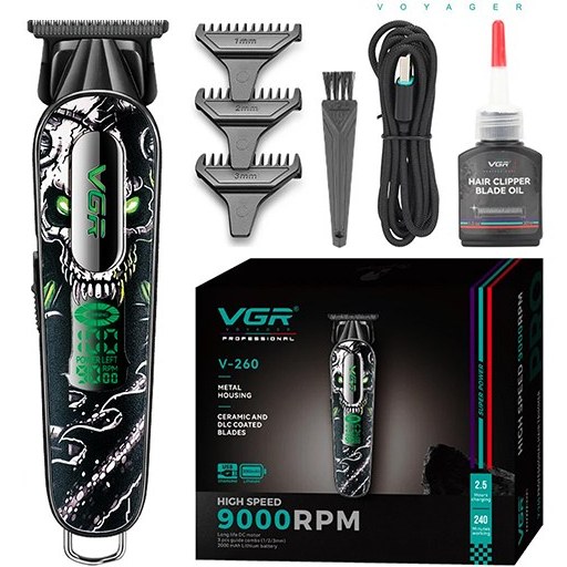 ماشین اصلاح سر و صورت ویجیار (VGR) مدل V-260 حرفهای