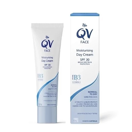 کرم مرطوبکننده روز کیووی (QV Face Moisturising Day Cream) با SPF 30 