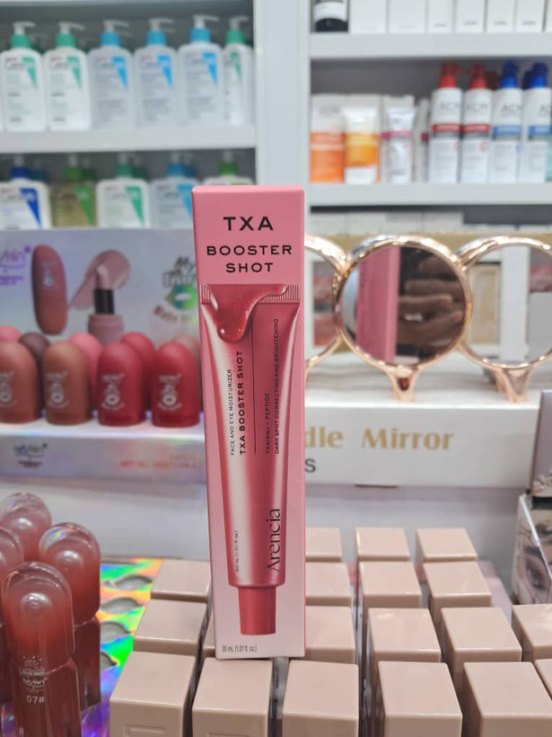 کرم روشنکننده و ضد لک صورت و دور چشم TXA بوستر شات آرنسیا (Arencia TXA Booster Shot) 