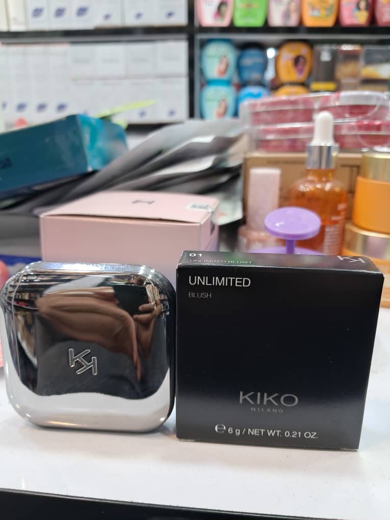 رژگونه پودری با ماندگاری بالا کیکو میلانو مدل Unlimited Blush شماره 01 