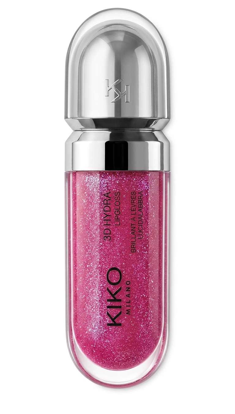 برق لب حجمدهنده و سه بعدی کیکو میلانو (Kiko Milano) سری 3D Hydra شماره 22 (Sparkling Red Garnet)