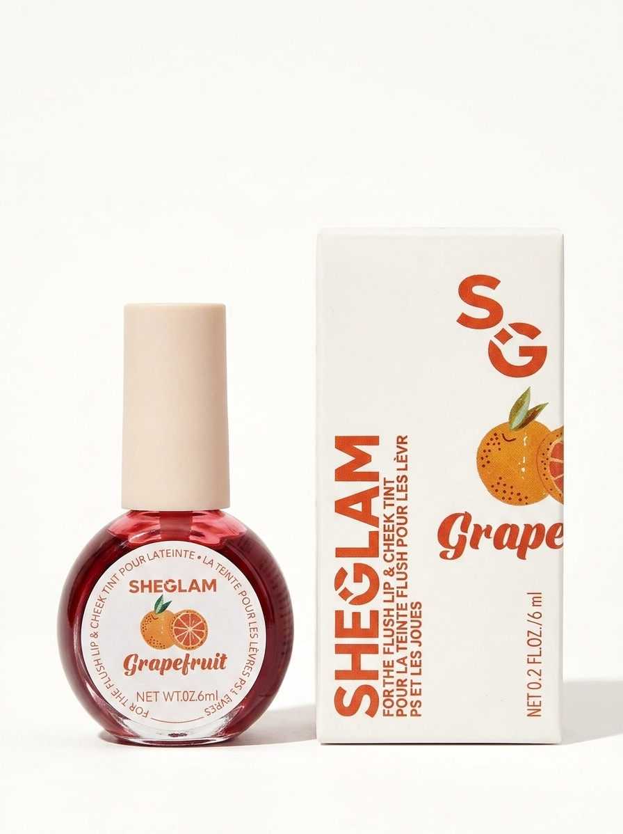 تینت لب و گونه شیگلم (SHEGLAM) سری For The Flush رنگ Grapefruit (گریپفروت)