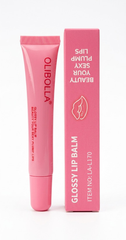 بالم لب براق و حجمدهنده اولیبولا (OLIBOLLA) مدل Glossy Lip Balm 