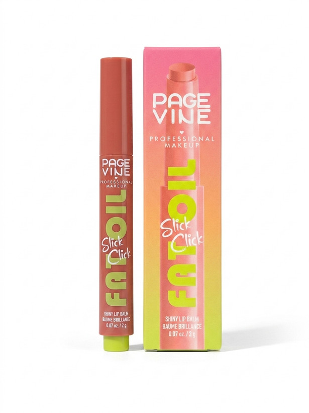 بالم لب کلیکی براق پیج واین (PAGE VINE) مدل Fat Oil Slick Click 