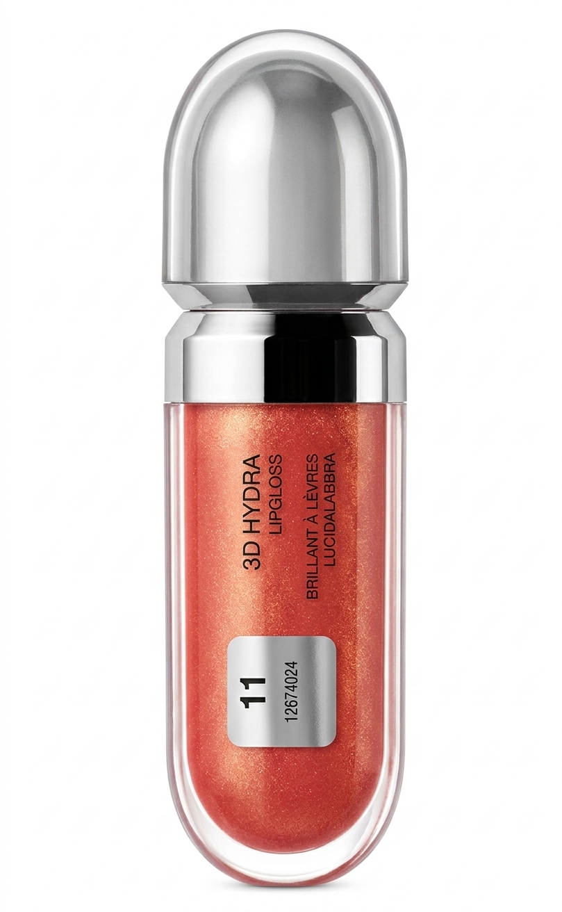 لیپ گلاس سه بعدی کیکو میلانو (Kiko Milano 3D Hydra Lipgloss) - شماره 11 (Golden Red) 