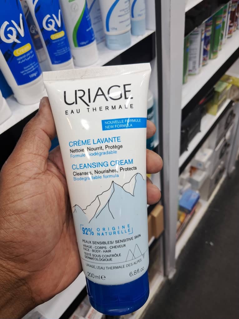 کرم پاککننده اوریاژ (Uriage Crème Lavante) ۲۰۰ میلیلیتر