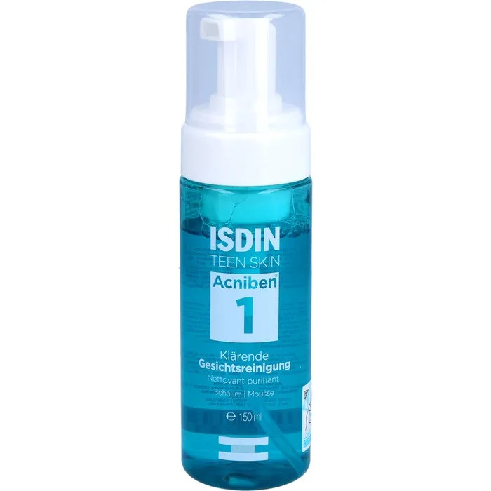 فوم پاککننده و ضد جوش آکنیبن ایزدین (ISDIN Teen Skin Acniben 1 Purifying Cleanser Foam) ۱۵۰ میلیلیتر 