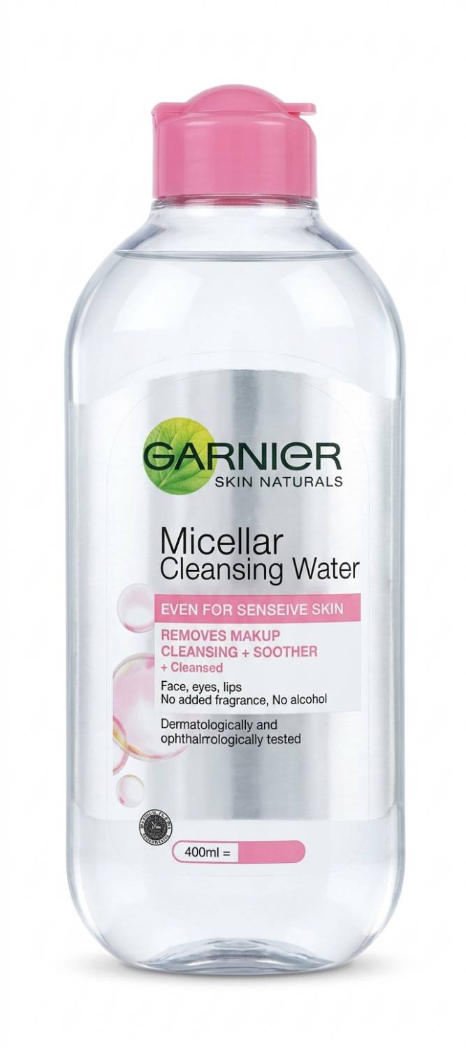 میسلار واتر گارنیه (Garnier) مدل Skin Naturals - مخصوص پوستهای حساس
