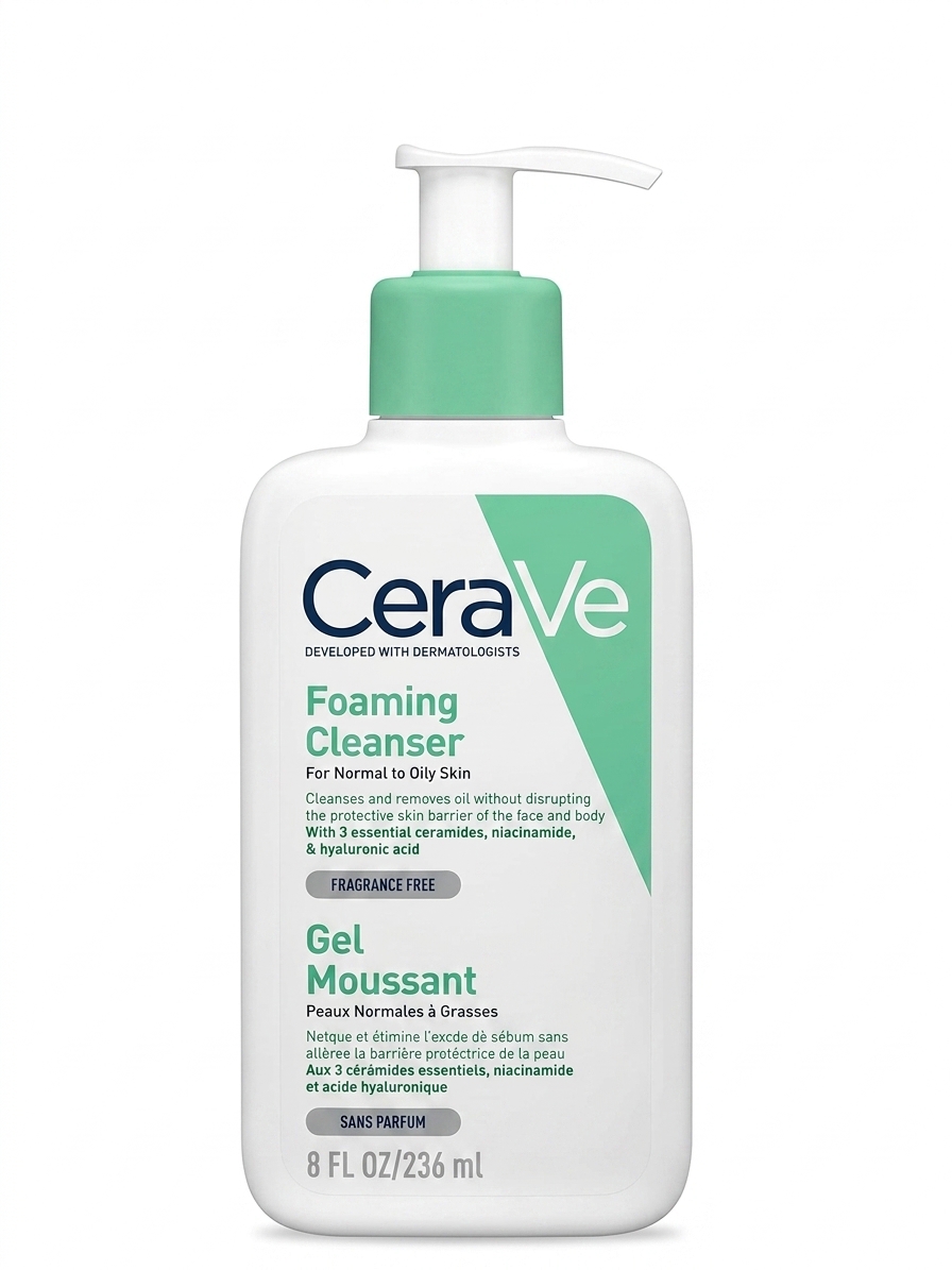 ژل شستشوی فومینگ سراوی (CeraVe Foaming Facial Cleanser) 