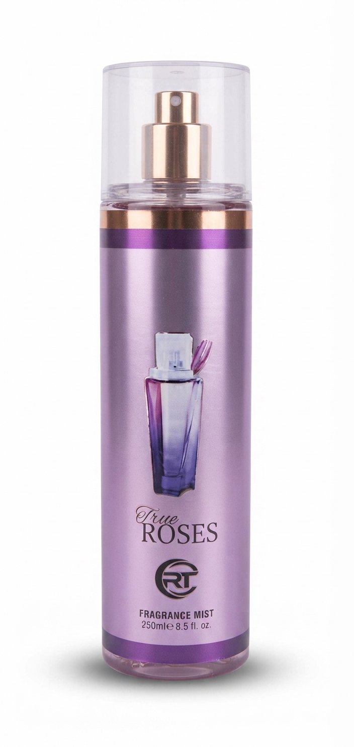 بادی اسپلش زنانه آر تی (RT) مدل True Roses حجم ۲۵۰ میلیلیتر