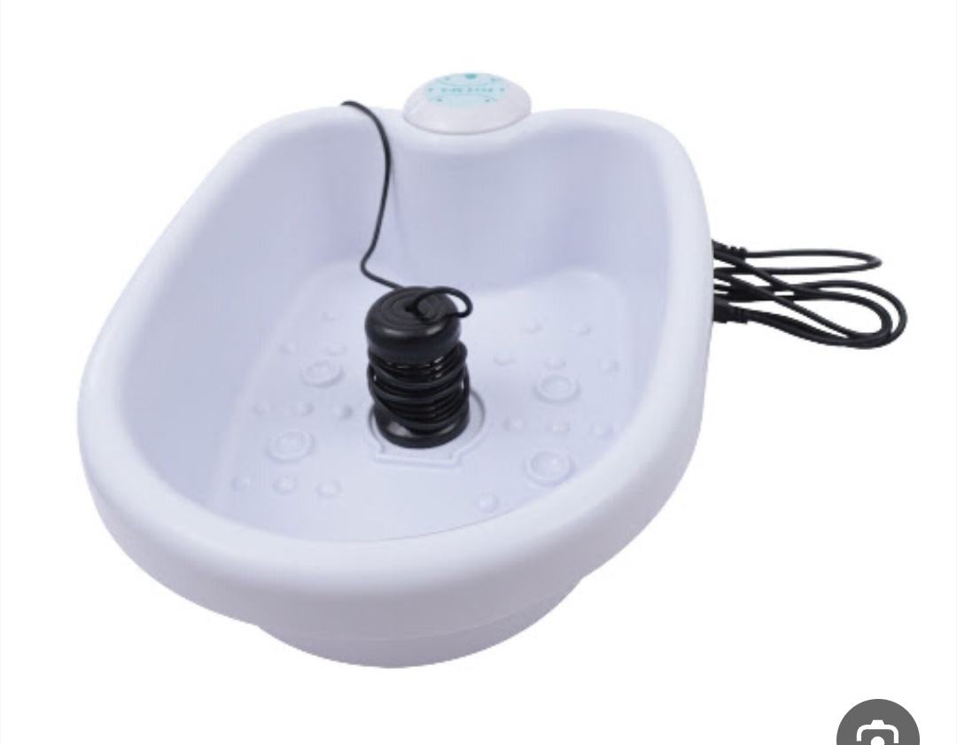 دستگاه حمام یوندرمانی و سمزدایی پا (Ionic Foot Bath) مدل خانگی