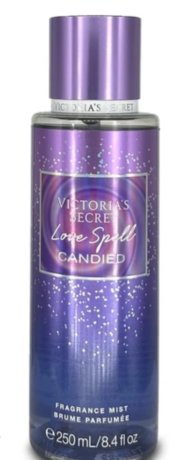 بادی اسپلش ویکتوریا سیکرت مدل Love Spell Candied – رایحه‌ای شیرین، جسورانه و ماندگار