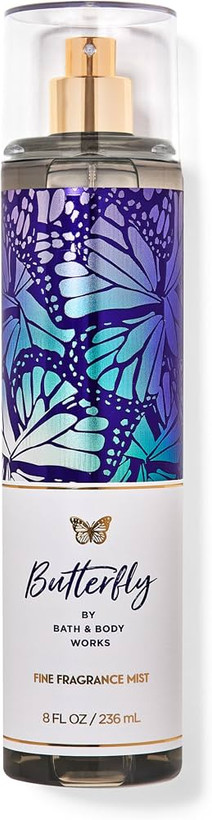 اسپری معطر بدن باث اند بادی ورکس مدل Butterfly حجم 236 میلیلیتر